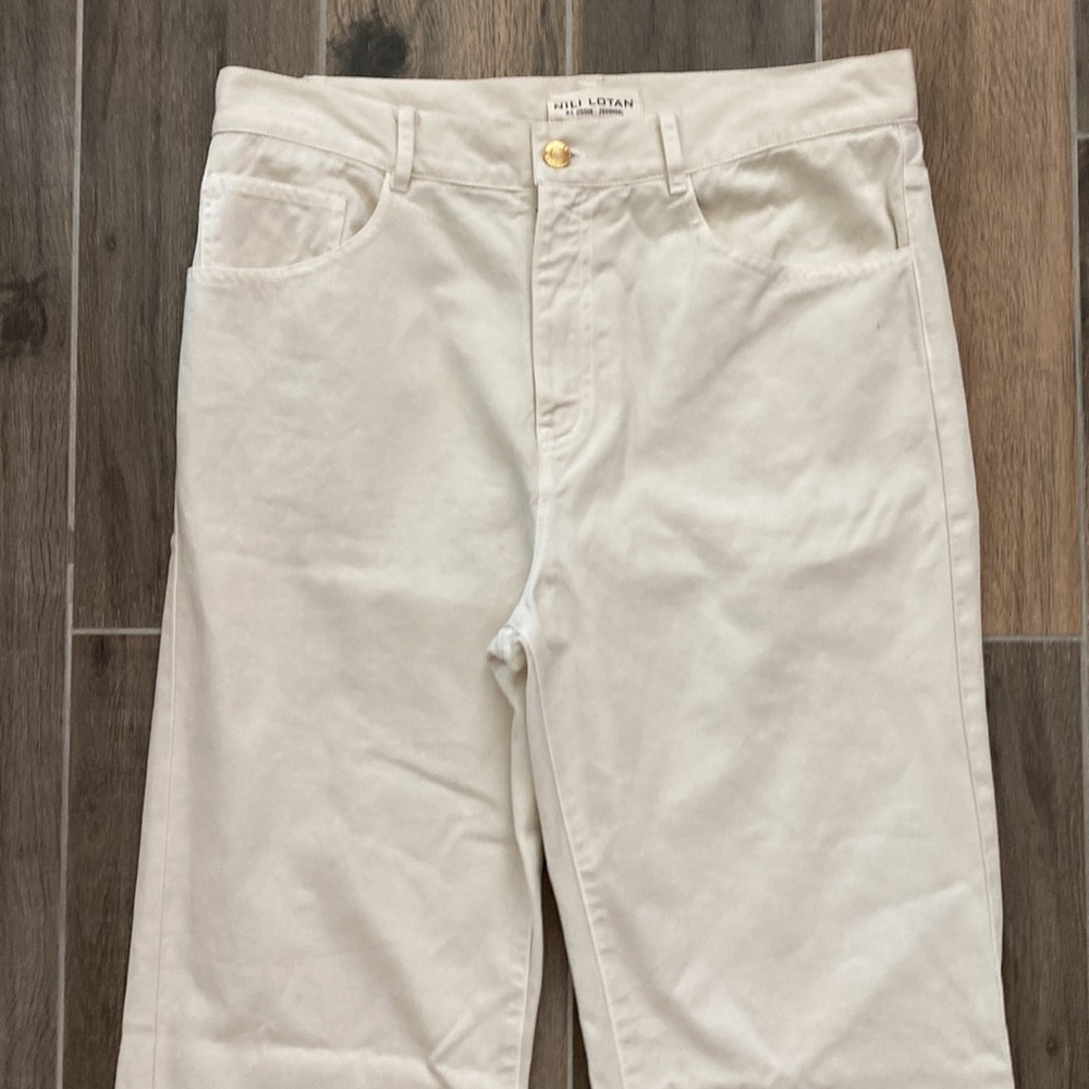 NEW Nili Lotan Mitchell Pant in Winter White Size 6 - Picture 7 of 10
